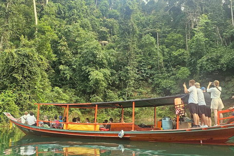 Cheow Lan See: 2-tägige geführte Tour mit Mahlzeiten und Aktivitäten