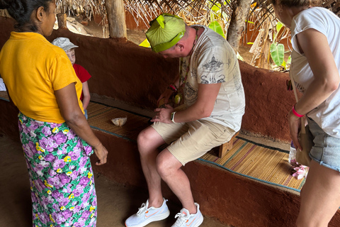 Pasikuda: Sigiriya lion Rock, Village tour & Safari tour