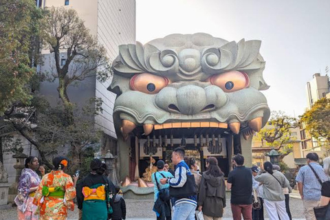 Osaka : visite privée d&#039;une journée avec chauffeur anglophone