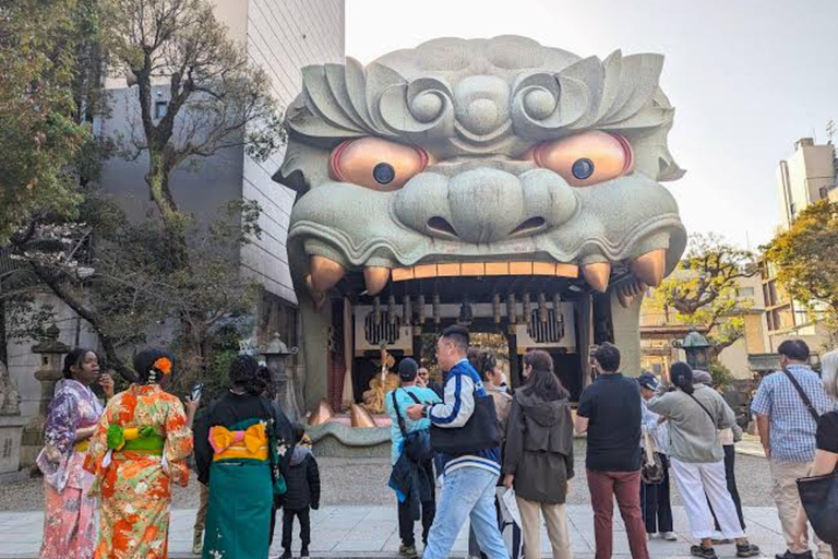 Osaka : visite privée d&#039;une journée avec chauffeur anglophone