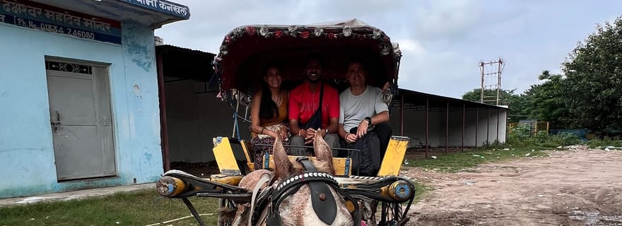 Haridwar : visite guidée en tanga, temples et Ganga Aarti