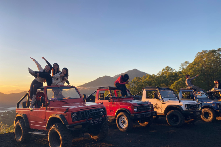 Bali: Mount Batur Sunrise Jeep, Pine Forest And hot springs Hot Spring Ticket (without transportation)