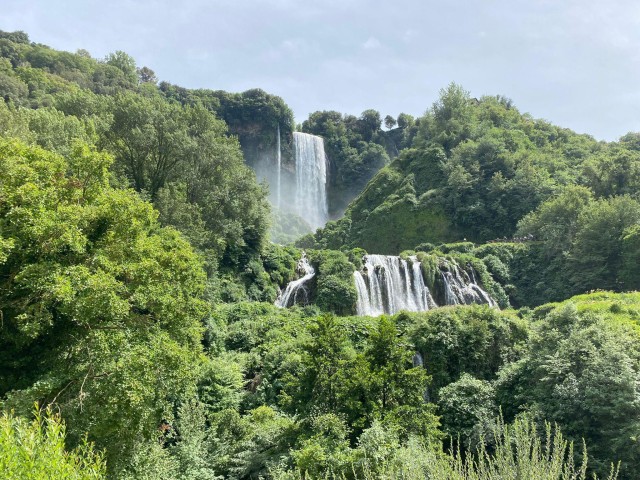 Visit Marmore Falls Guided Walking Tour with Lunch in Piediluco, Umbria, Italy