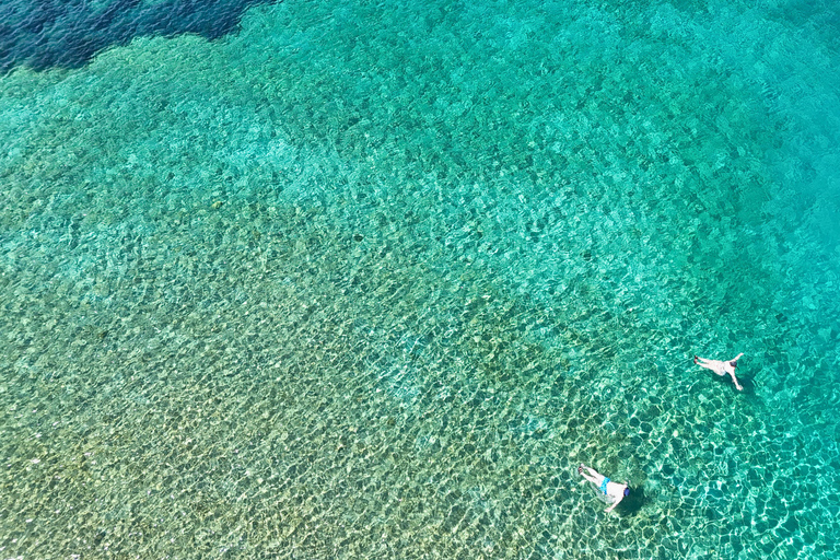Corfu: Blue Lagoon and Mourtos Caves Sunset Cruise