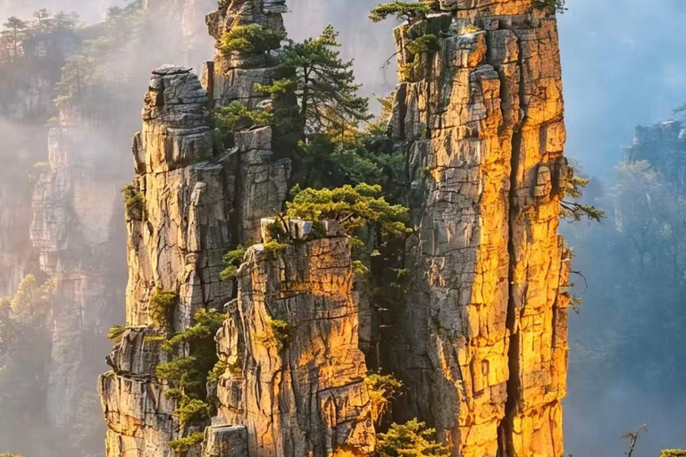Zhangjiajie National Forest Park Entry Ticket Entry Ticket + Three Cable Car Sections & Bailong Elevator