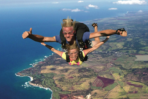 City of Side: SkyDive on Mediterranean Sea by Pilot