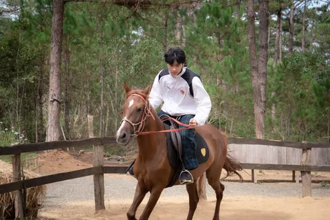 Horse Riding Course in Mang Den with Pickup and Drinks