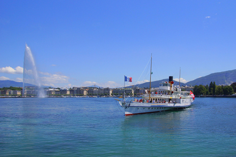 Genève : Soirée grande croisière sur le lac Léman