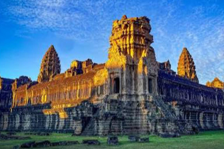 Siem Reap: Angkor Wat & Golden Hours Sunset by Vintage Jeep