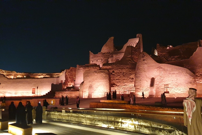Riyad: Diriyah, Twierdza AL Masmak, Zwiedzanie Pałacu AL Murabba