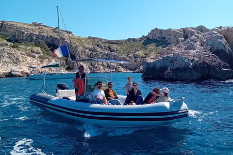 Marseille: Guided Boat Tour of the Calanques of the Côte Bleue Marseille: Guided boat tour of the Calanques of the Côte Bleue