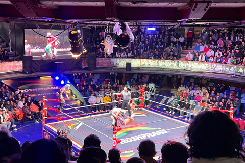 Lucha libre on Saturdays in Mexico city