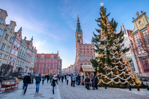 Visite privée de l'hôtel de ville et de la vieille ville de Gdansk avec billets2 heures : Visite privée de la vieille ville et de l'hôtel de ville avec billets