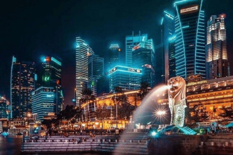 Tour noturno de assinatura: Passeio pela Marina com provas de comidaJunta-te ao grupo