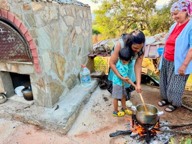 Cook Traditional Turkish Dishes Over Fire in Fethiye