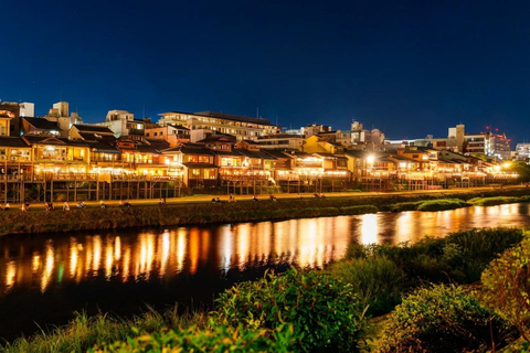Kyoto Cherry Blossom Night: Local Hanami & Izakaya Walk Cherry Blossom Evening Walk & Local Izakaya