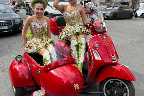 Rome Vespa Sidecar Tour: 90-Minute Panoramic Experience Shared Sidecar Experience