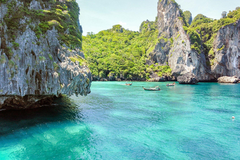 Phuket: Phi Phi, Bamboo &amp; Maithon by Premium Speed CatamaranJoin-In Day Trip Including National Park Fee