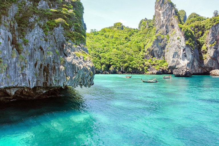 Phuket: Phi Phi, Bamboo &amp; Maithon by Premium Speed CatamaranJoin-In Day Trip Including National Park Fee