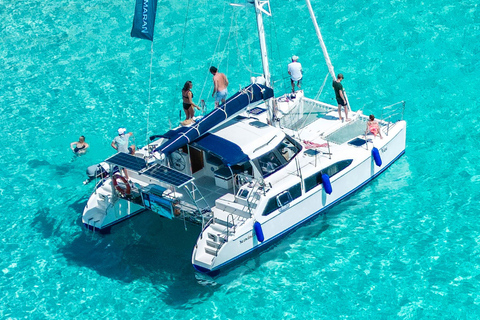 From Palau: Maddalena Archipelago Catamaran Tour with Lunch