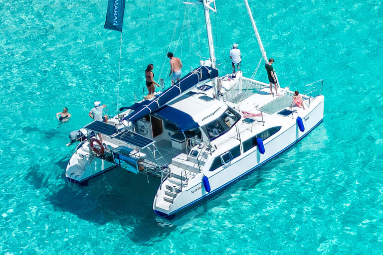 From Palau: Maddalena Archipelago Catamaran Tour with Lunch