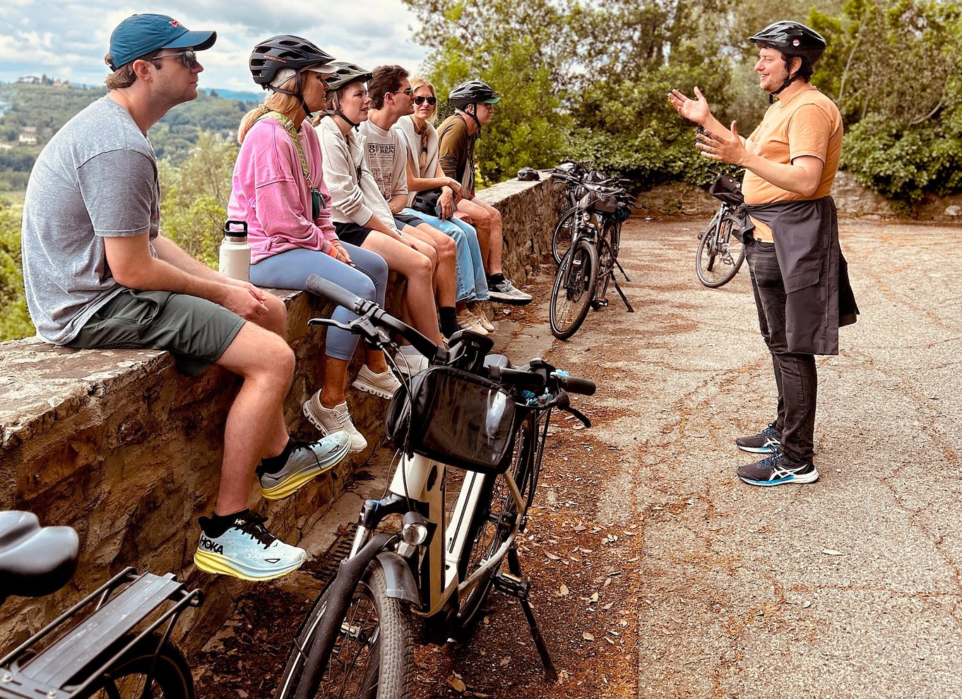 Firenze: Cykeltur i Toscana med vin og olivenolie