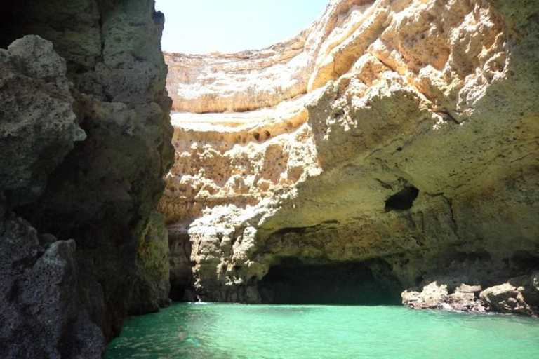 Albufeira - Benagil Caves & Dolphins Boat Tour with Transfer