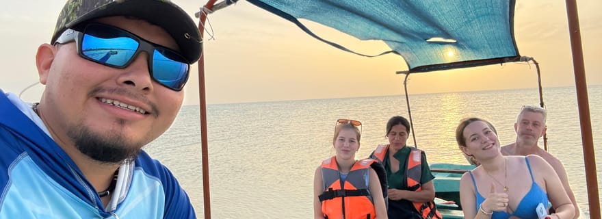 Río Lagartos : 3 îles, histoire maya et oasis