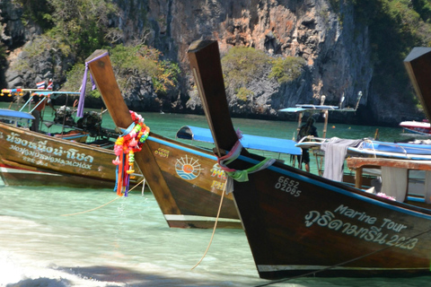 Phi Phi: Full Day by Longtail Boat with Sunset and Plankton