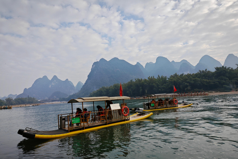 Li River, Reed Flute Cave,Xianggong Hill&Light Show Day Tour