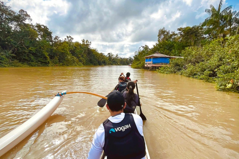 Belém: Canoeing through the holes and streams of the islands with breakfast. Belém: Canoeing through the channels and streams of the islands with breakfast