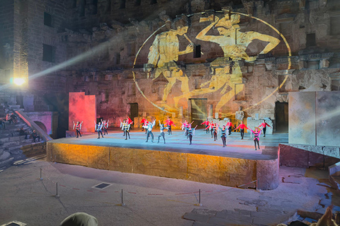 Alanya: Fire of Anatolia Dance Show with Dinner and Transfer Ticket + Transfer + Dinner
