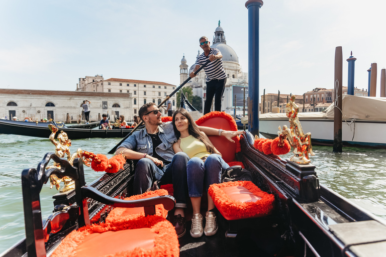 Venice: Grand Canal Gondola Ride with App CommentaryRandom Seating: Shared Gondola Ride (30 min. on gondola)