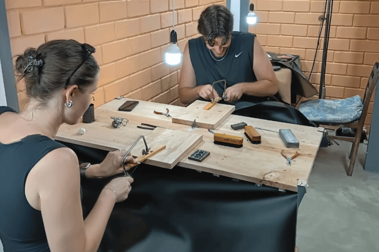 Galle: Hidden Silver Jewelry Making School with Lunch