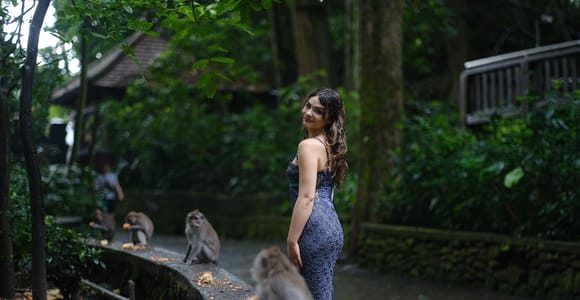 Ubud: Sacred Monkey Forest Sanctuary Ticket and Guided Tour