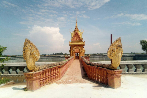 Phnom Penh: Udong Hill, Long Vek, und Phnom Reap Tagestour