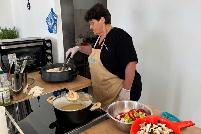 Cours de cuisine en petit groupe à Mykonos