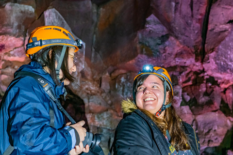 De Reykjavik: Excursão às cavernas de lavaTour com coleta de Reykjavik