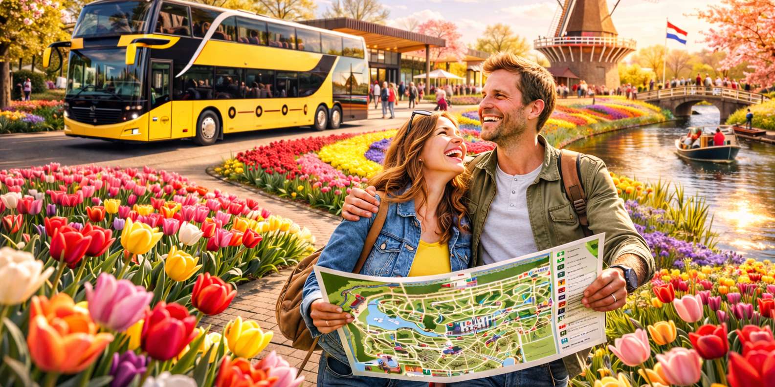 Keukenhof Gardens tulips and flowers — photo 21