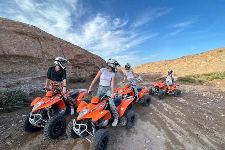 Von Marrakech aus: ATV Quad Bike Tour in der Agafay WüsteVon Marrakech aus: ATV-Quadbike-Touren in der Agafay-Wüste