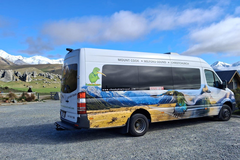 Greymouth: One Way Arthur’s Pass Scenic Tour to Christchurch