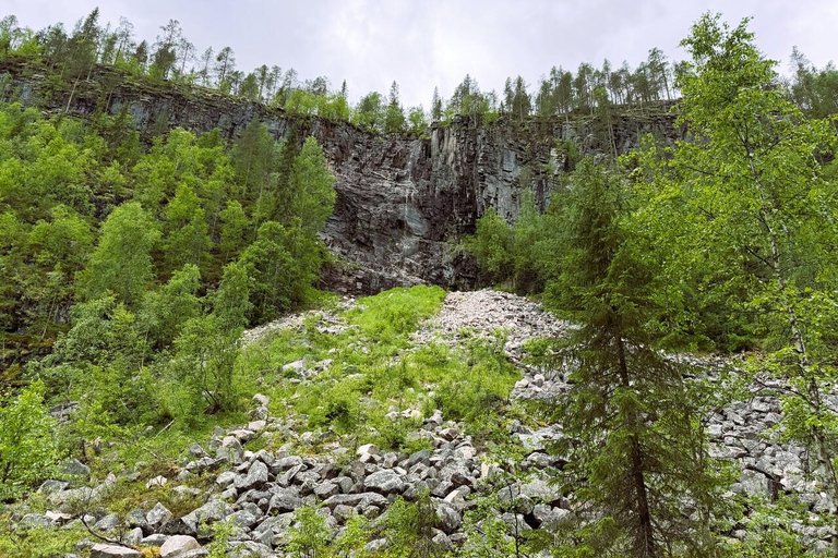 Rovaniemi to Ruka Roller Coaster & Korouoma Canyon Waterfall