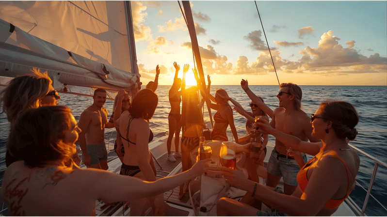 Cabo San Lucas Catamaran Cruise: Snorkel or Sunset Adventure