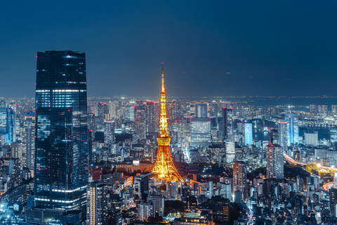 Tokyo Night Tour Dinner Cruise, Tokyo Tower,Shibuya&Shinjuku Tokyo Night Tour: Dinner cruise,Tokyo Tower,Tsukiji&Shinjuku