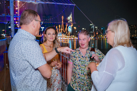 Ho Chi Minh: Water Puppet Show and Dinner Cruise (Max 11) Dinner on Cruise ONLY (With Guide, Pick-up & Drop-off)
