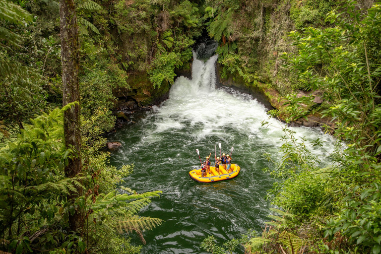 Rotorua Ziplines: Rafting + Hot Pool Combo - FREE Sauna