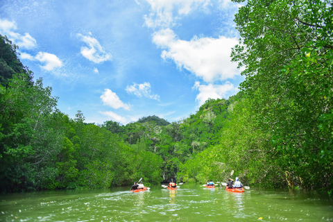 Krabi's Hidden Mangrove Kayak Tour Full Day Kayak + Massage spa