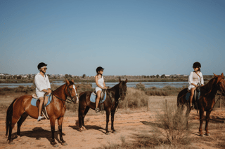 Da Albufeira: tour a cavallo con pick-up