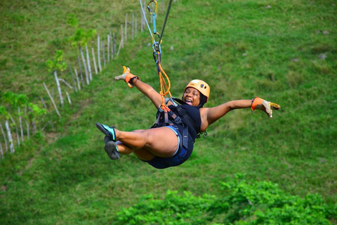 Punta cana: excursão de zipline