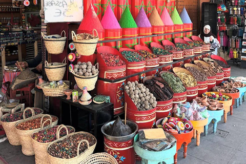 Marrakech: Souk Tour & Berber Hammam with Massage